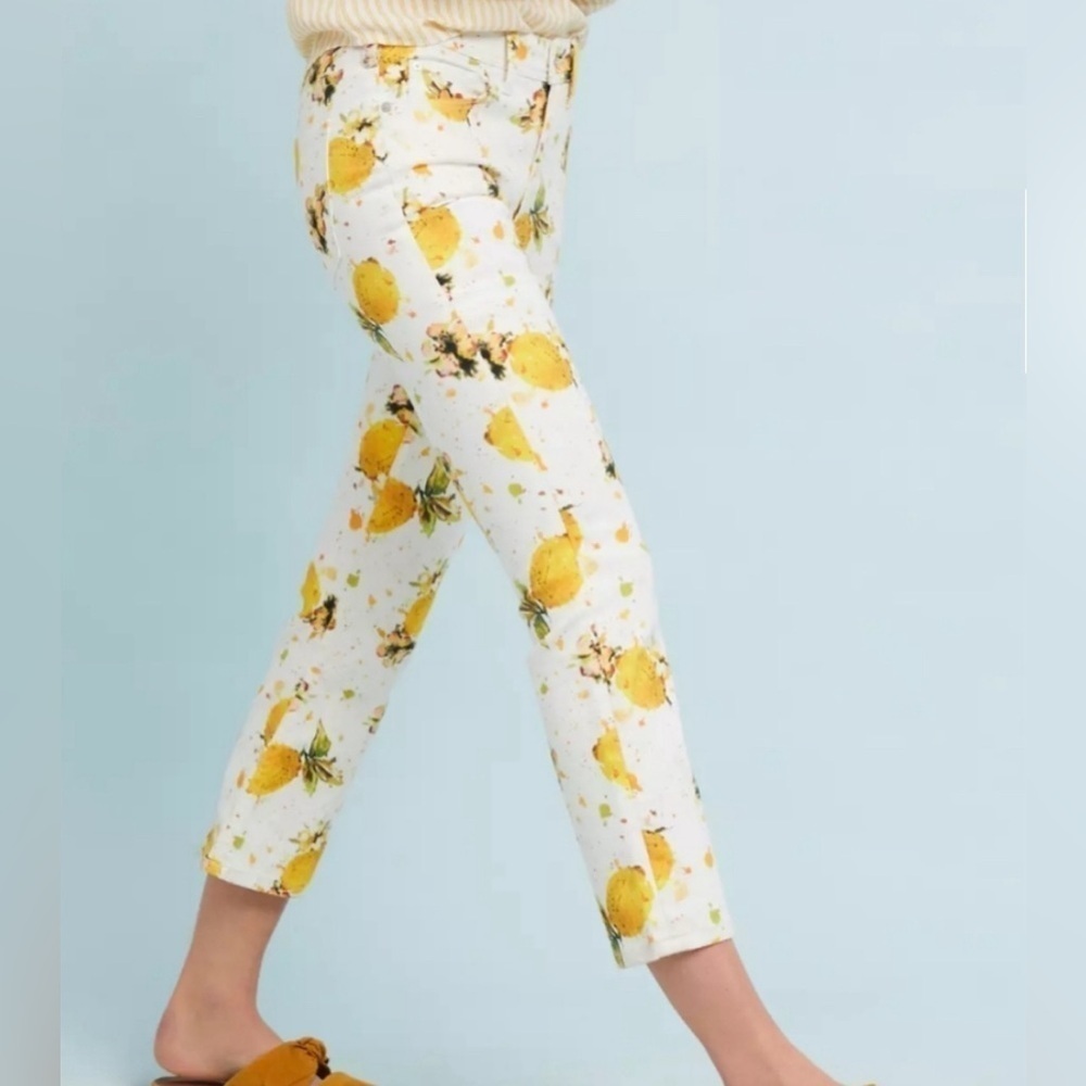 Anthropologie Pilcro Lemon Grove High-Rise Bootcut Jeans